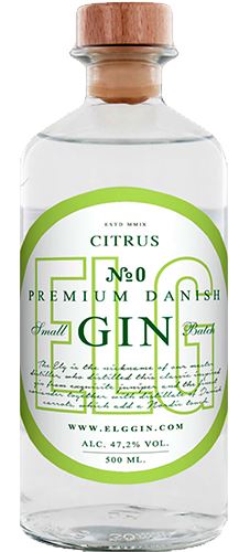 No. 0 - Premium Danish Gin 47,2% 50cl