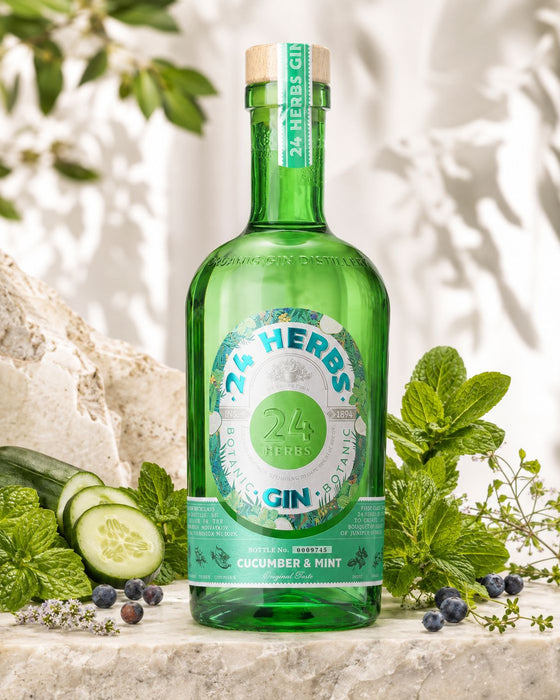 24 Herbs Gin 40% Agurk/Mint