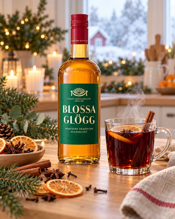 Blossa Glögg,Vingslögg Hvid 10%