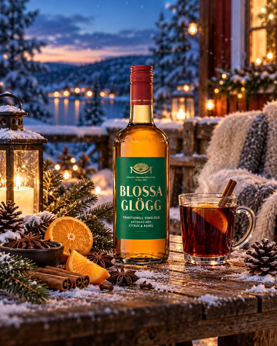 Blossa Glögg,Vingslögg Hvid 10%