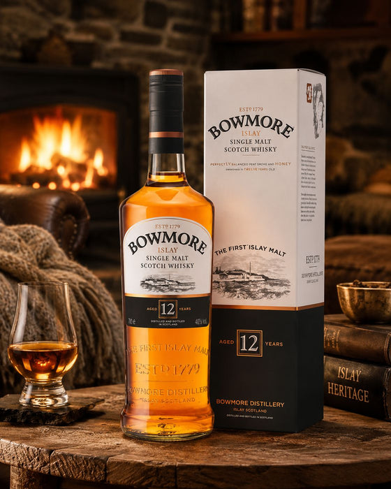 Bowmore 12 år Single Malt Whisky 40%