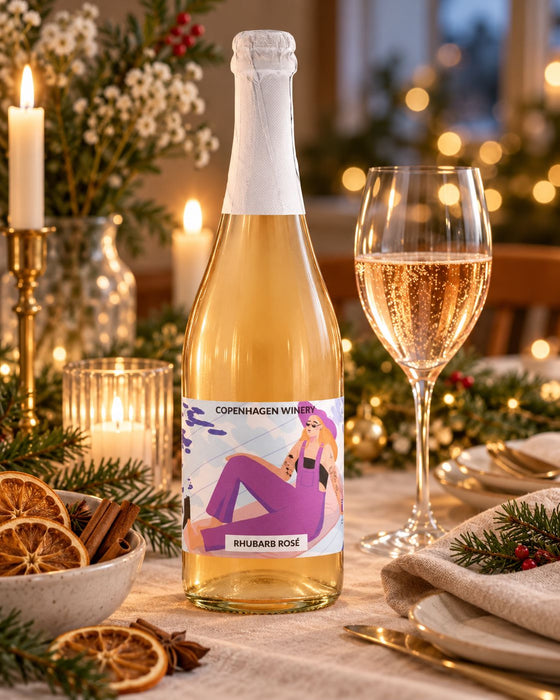 Copenhagen Winery Rhubarb Rosé økologisk 4,1%