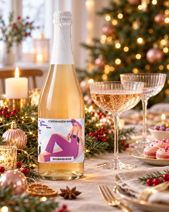 Copenhagen Winery Rhubarb Rosé økologisk 4,1%
