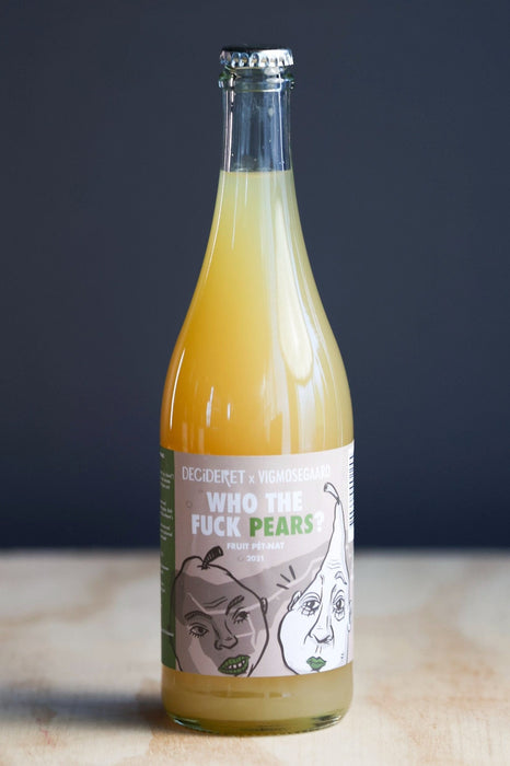 Decideret Who The Fuck Pears Pear and Apple Pét-Nat 2022 5,5 % 75cl
