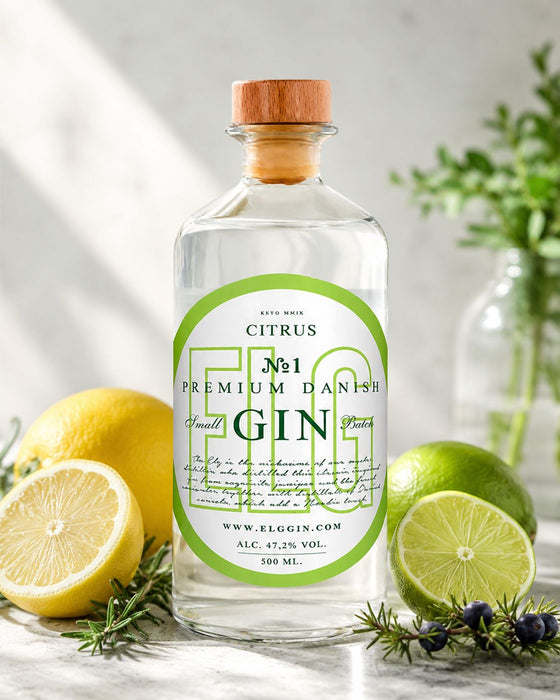 No. 0 - Premium Danish Gin 47,2% 50cl