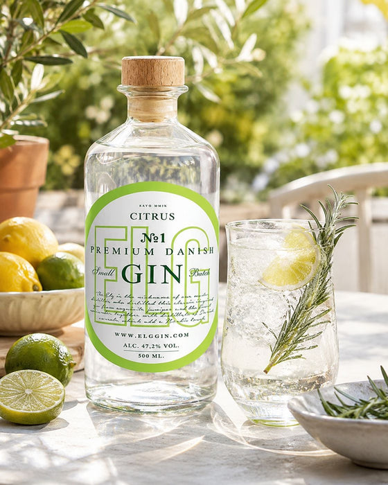 No. 0 - Premium Danish Gin 47,2% 50cl
