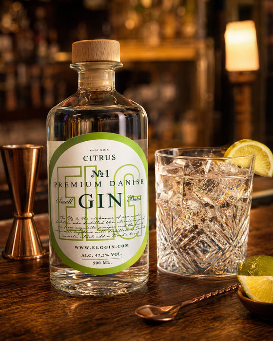 No. 0 - Premium Danish Gin 47,2% 50cl