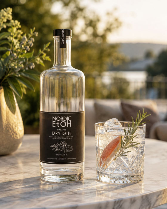 Nordic EtOH Organic Dry Gin Original Black 44% 70cl