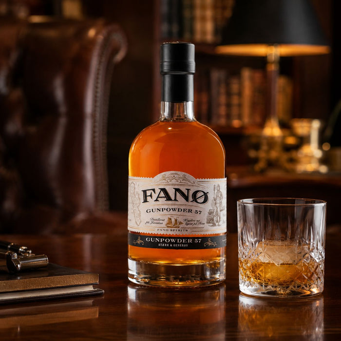 Fanø Skibsrom Gunpowder 57 5 cl. 57,2% Miniature