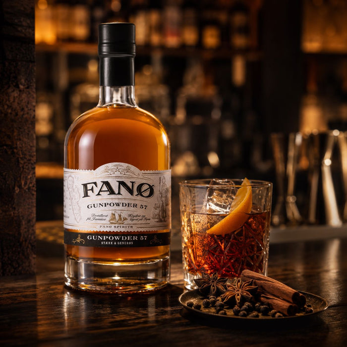 Fanø Skibsrom Gunpowder 57 5 cl. 57,2% Miniature