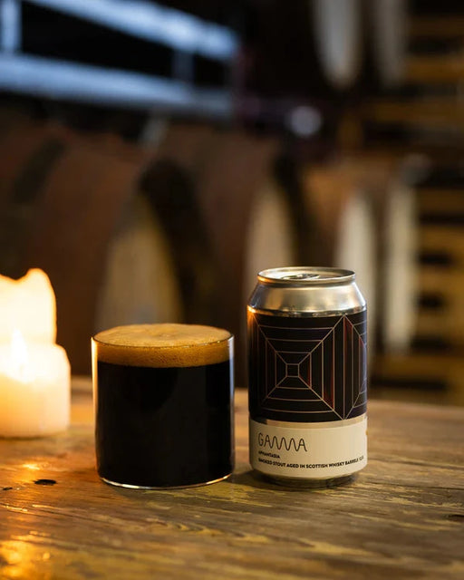 Gamma Aphantasia Smoked Stout Aged in Whisky Barrels 12.5%