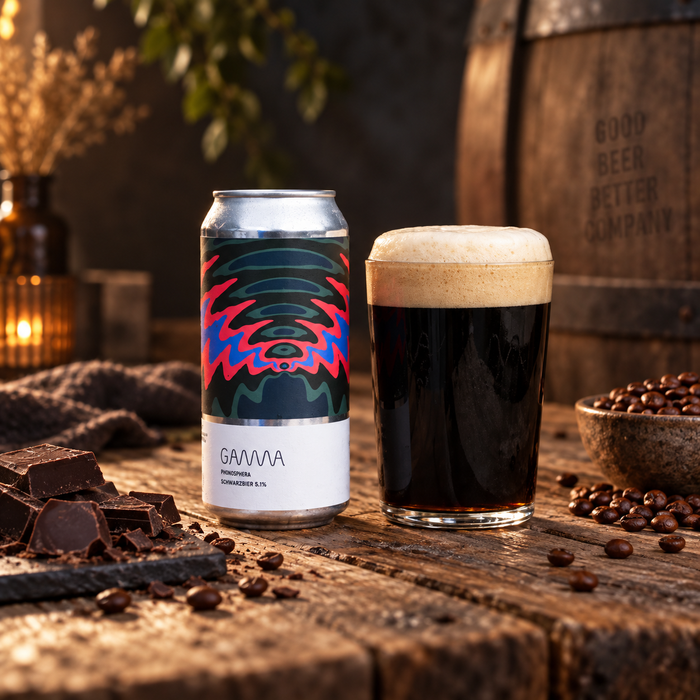 Gamma Primordial Schwarzbier 5,1% 44 cl.