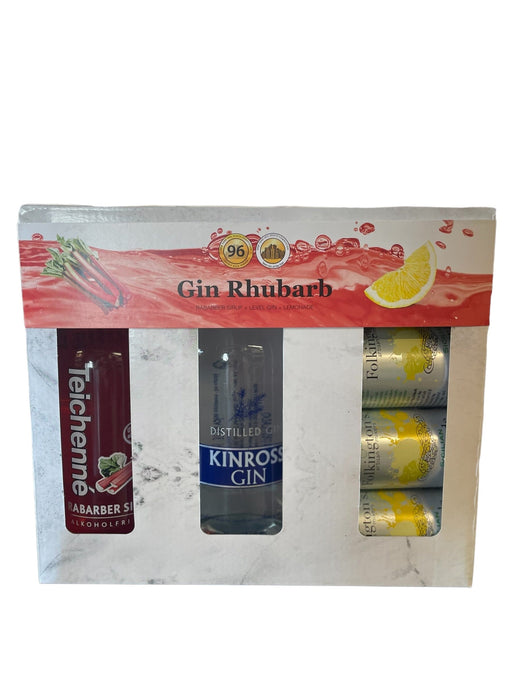 Gin Rhubarb Drinkssæt