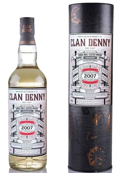 Clan Denny Glentauchers 12 år Single malt 48%