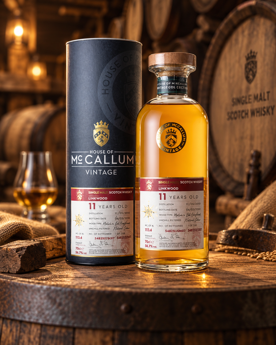 McCallum Vintage Single Malt Linkwood 13 Years 46,5%