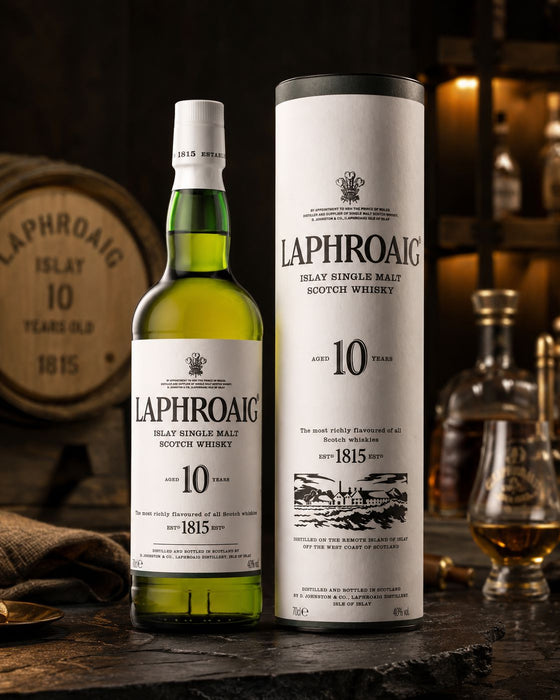 Laphroaig 10 år Single Malt Whisky 40%