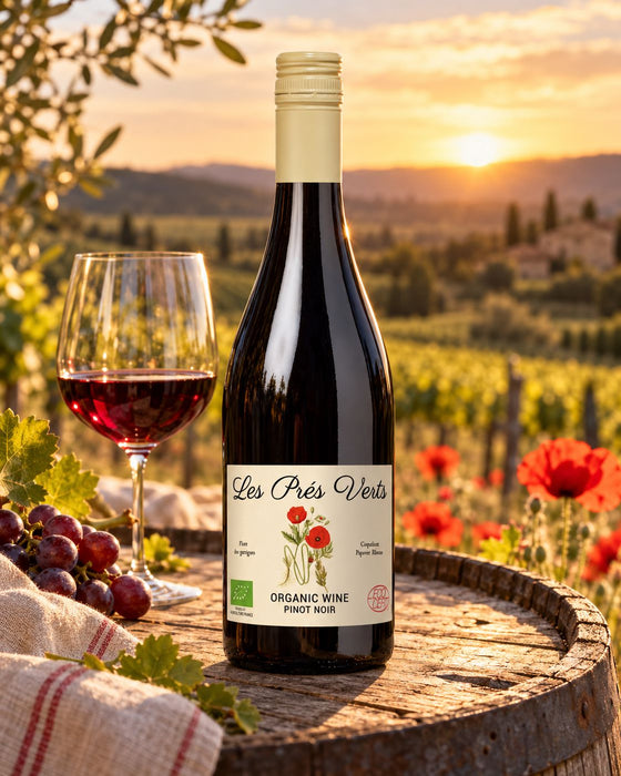 Les Pres Verts Pinot Noir Organic 2023 13%