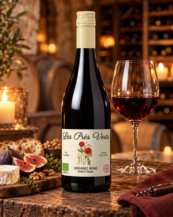 Les Pres Verts Pinot Noir Organic 2023 13%