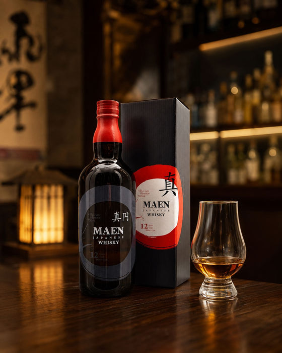 Maen Pure Malt 12 år Whisky "The True Circle" Japan 70 cl. 43%