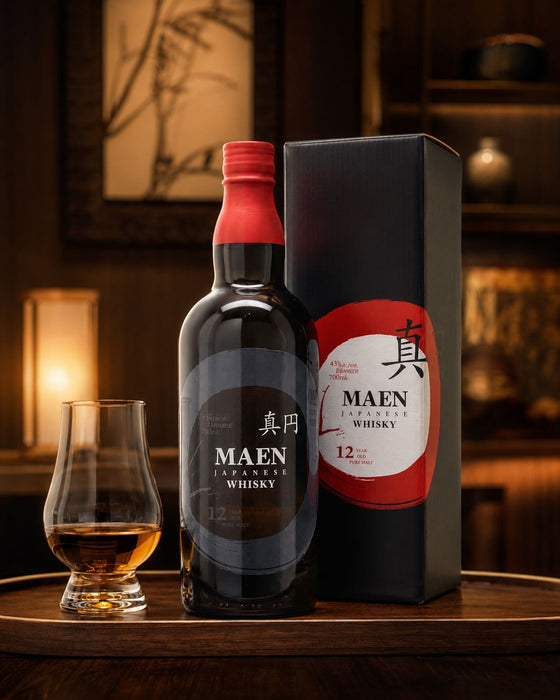 Maen Pure Malt 12 år Whisky "The True Circle" Japan 70 cl. 43%