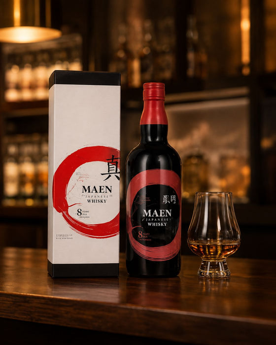 Maen Pure Malt 8 år Whisky "The True Circle" Japan 70 cl. 43%