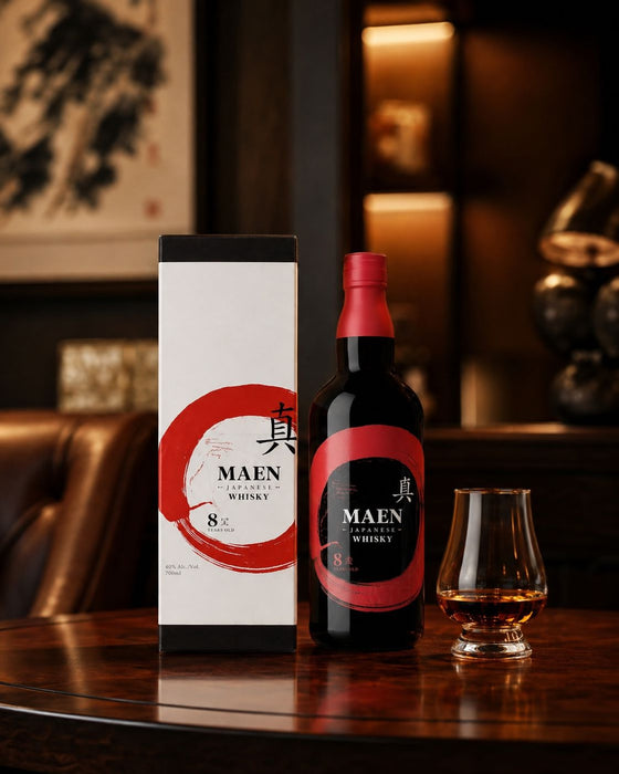 Maen Pure Malt 8 år Whisky "The True Circle" Japan 70 cl. 43%