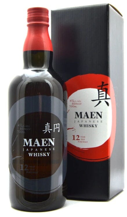 Maen Pure Malt 12 år Whisky "The True Circle" Japan 70 cl. 43%