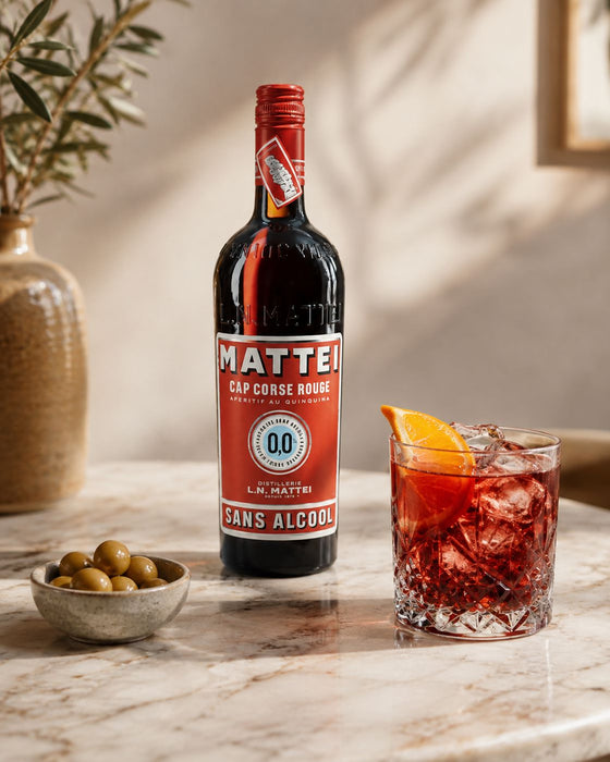 Cap Corse Rouge Mattei Sans Alkool Vermouth 0,0%