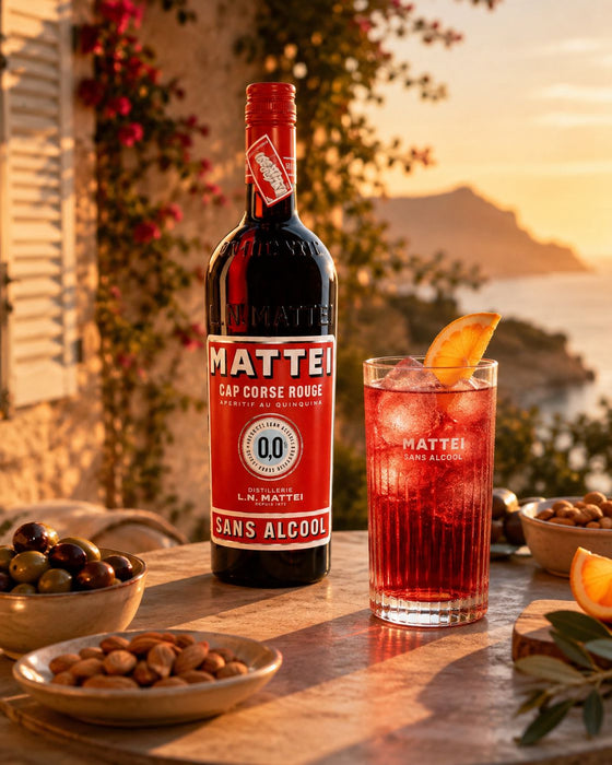 Cap Corse Rouge Mattei Sans Alkool Vermouth 0,0%
