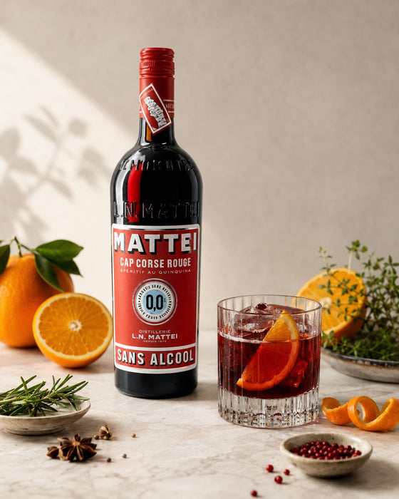 Cap Corse Rouge Mattei Sans Alkool Vermouth 0,0%
