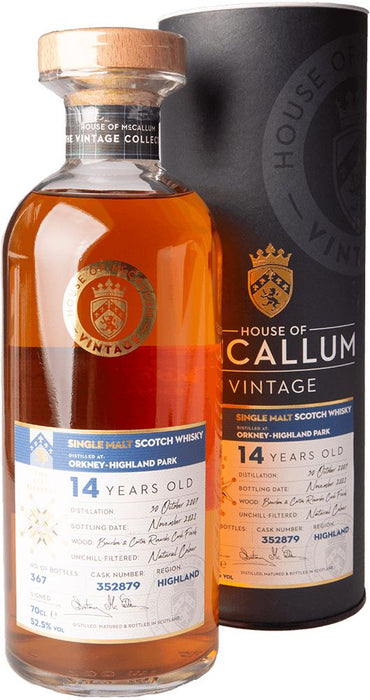 McCallum Vintage Single Malt Highland Park 14 Years 52,5%
