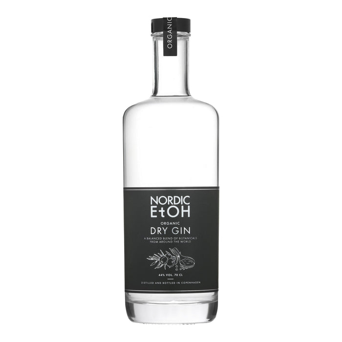 Nordic EtOH Organic Dry Gin Original Black 44% 70cl