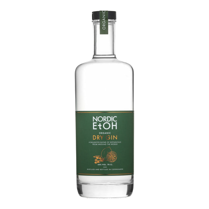 Nordic EtOH Organic Dry Gin Green Thyme & Lemon 44% 70cl