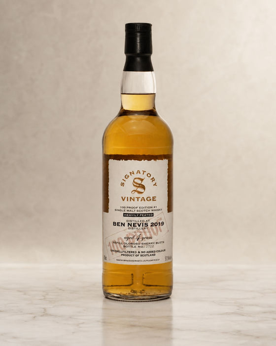 Ben Nevis 2019/2026 7 år Heavily Peated 57,1%