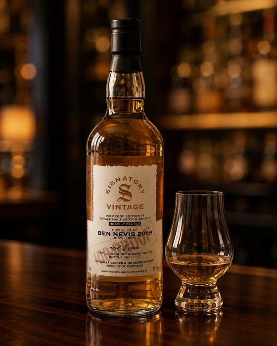 Ben Nevis 2019/2026 7 år Heavily Peated 57,1%