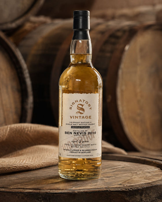 Ben Nevis 2019/2026 7 år Heavily Peated 57,1%