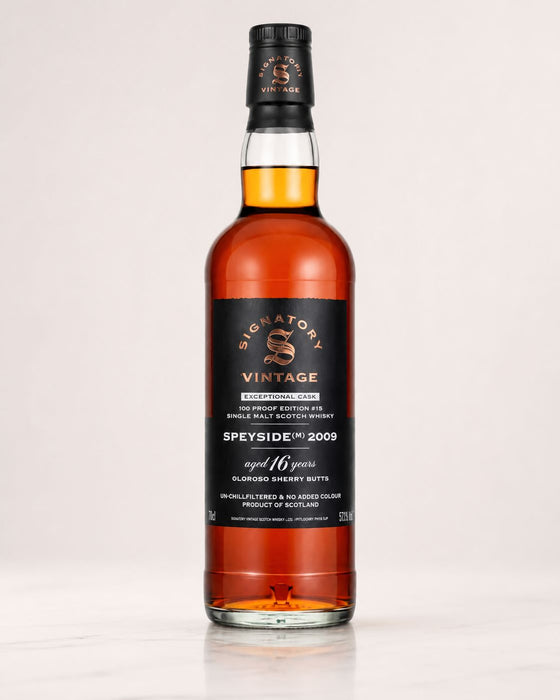 Signatory Vintage Single Malt Exceptional Cask Speyside 2008 17 År 57,1%