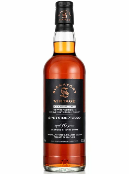 Signatory Vintage Single Malt Exceptional Cask Speyside 2008 17 År 57,1%