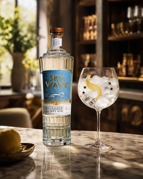 The Sky Wave White Horse. London Dry Gin