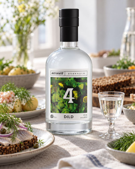 Snaps Bornholm No 4 Dild 50cl 38% Økologisk