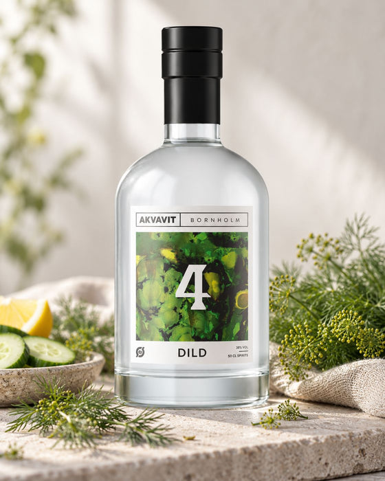 Snaps Bornholm No 4 Dild 50cl 38% Økologisk