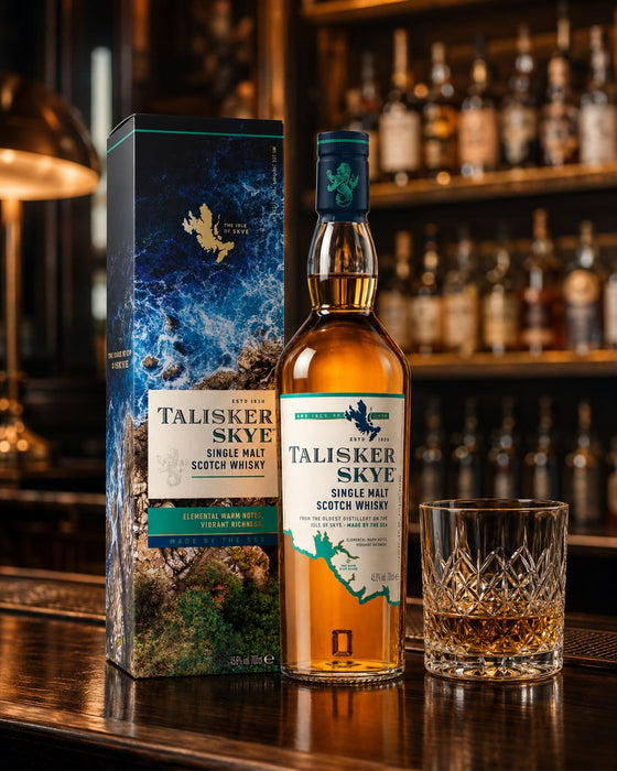 Talisker Skye Single Malt Whisky i gaveæske 45,8%