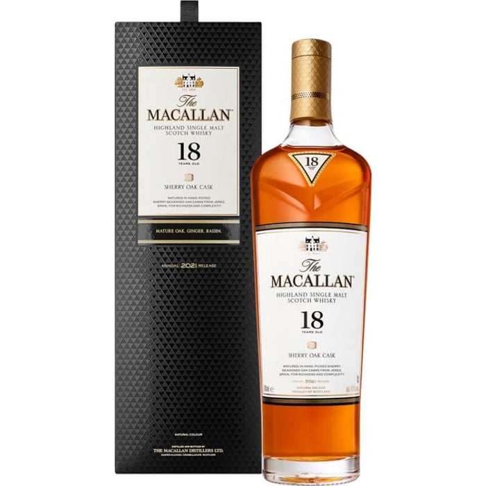 Macallan 18 år Sherry Oak Cask 43% 2024 Release