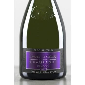 Champagne Sanchez le Guédard Extra Brut Pinot Noir Premier Cru Special Club 2014
