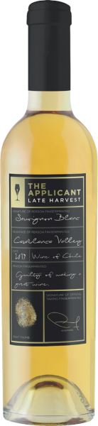 The Applicant Late Harvest Sauvigon Blanc 2020 12,5%