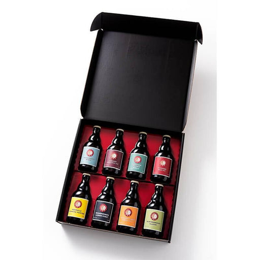Exclusiv Gaveæske med 8 flasker kvalitetsøl Bryghuset Møn