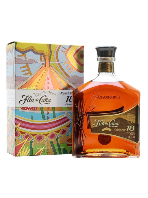 Flor de Cana Centenario 18 år Rum 40%