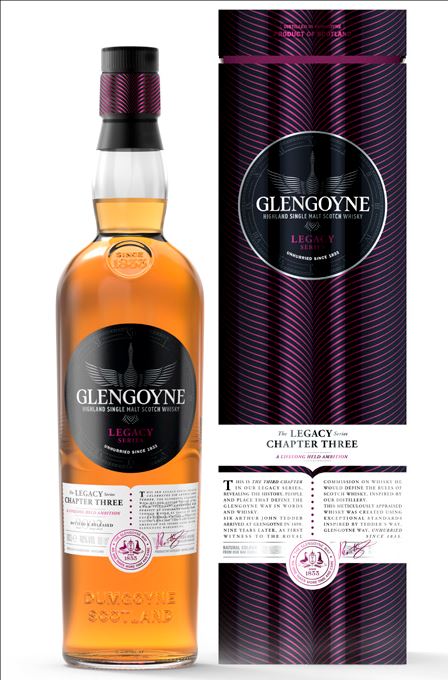 Glengoyne Legacy Chapter Three Whisky 48% 70 CL.