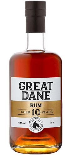 Great Dane Rum 10 år  44,8%