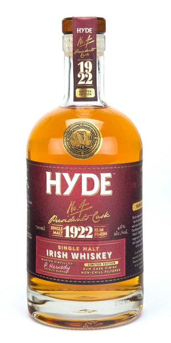 Hyde #4 Irish Whiskey Single Malt Rum cask finish